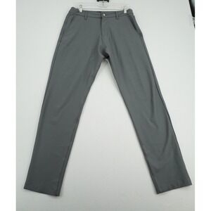 Marc New York Pants Mens 32x34 Gray Stretch Performance Golf Casual